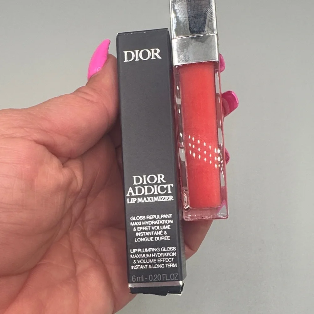 Dior Addict Lip Maximizer Gloss – 007 Raspberry – 6 ml / 0.20 fl oz – 🆕